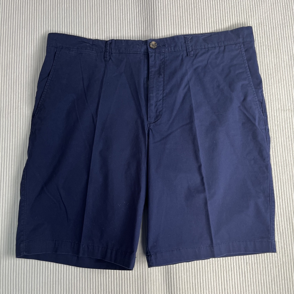 Goodfellow & Co Shorts Mens 38 Blue Chino Linden Short 10 Inseam Pockets